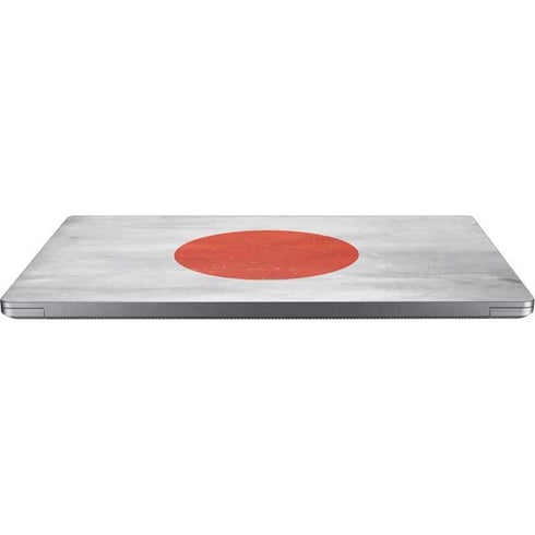 Japanese Flag Distressed Universal Laptop 12in (9.8 x 6.8in) Skin